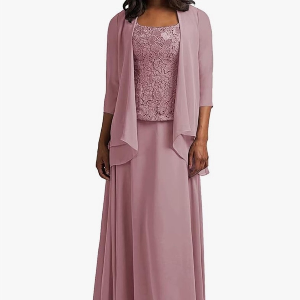 2 Piece Mother of the Bride Dress with 3/4 Jacket